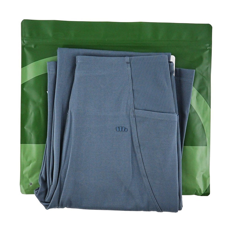 BENEUNDER蕉下 女士涼感微喇褲 涼感運動褲子 瑜珈褲防曬褲 高彈修身顯瘦塑型 深藍灰 160/68A(M) 6