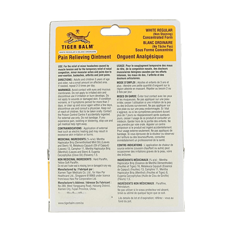 Onguent blanc soulageant la douleur, 0,63 oz【pour le soulagement des maux de tête et de la congestion nasale】 3
