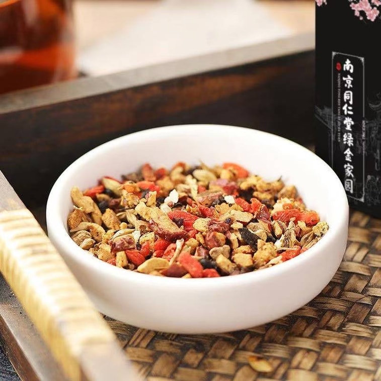 Organic Mulberry Yellow Essence Ginseng Five Treasures Wellness Tea Good for Men’s Health 30 Bags 4