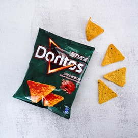 台湾版DORITOS多力多滋 玉米片薯片 川味花椒鸡口味 68g