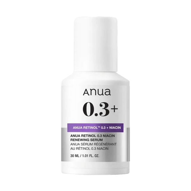 ANUA Retinol 0.3 + Niacin Renewing Serum, 1.01 fl oz. - Yami.com