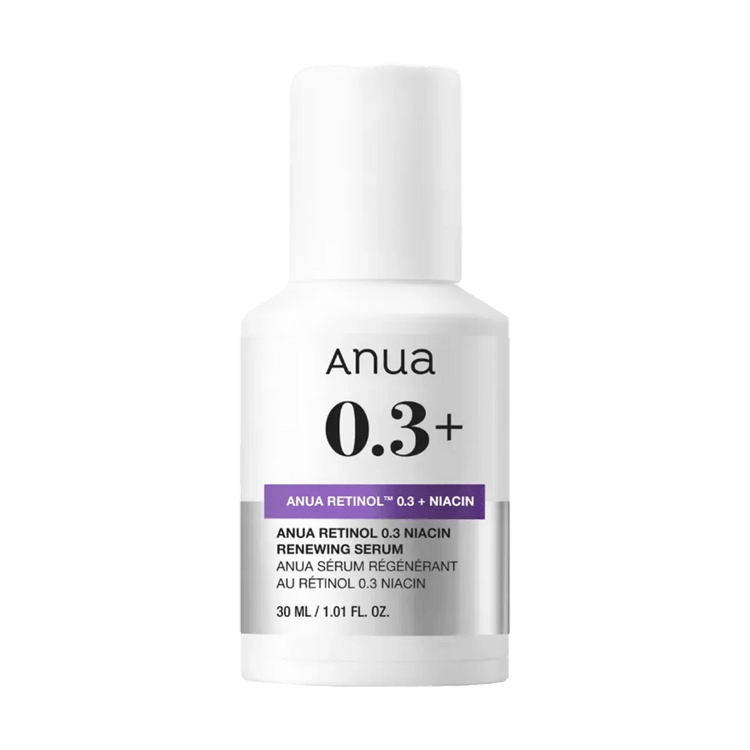 ANUA レチノール0.3＋ナイアシン配合リニューイングセラム、1.01液量