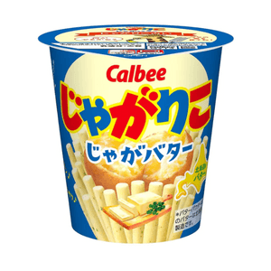 【日本直邮】Calbee卡乐比 土豆棒薯条零食55g 黄油味
