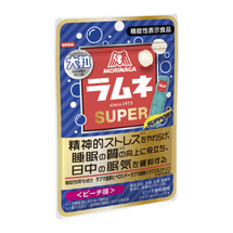 日本 MORINAGA森永 森永 机能糖果 缓解压力 提高睡眠质量 缓解困意 大颗桃子味汽水糖 35g