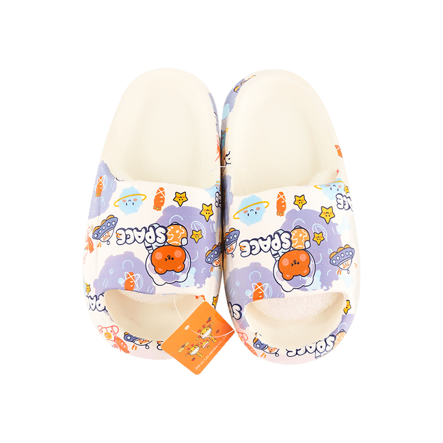 Kids Sandals Slippers White Size 3-5