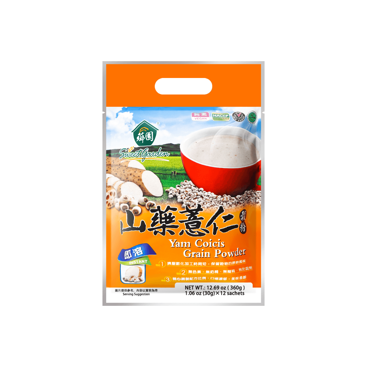 乡园山药薏仁薏粉360g - 亚米