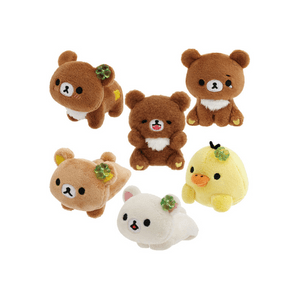 【日本からの直送】サンエックス リラックマ 10周年記念 手のひらサイズぬいぐるみ ブラインドボックス - 全18種類、ランダムで封入