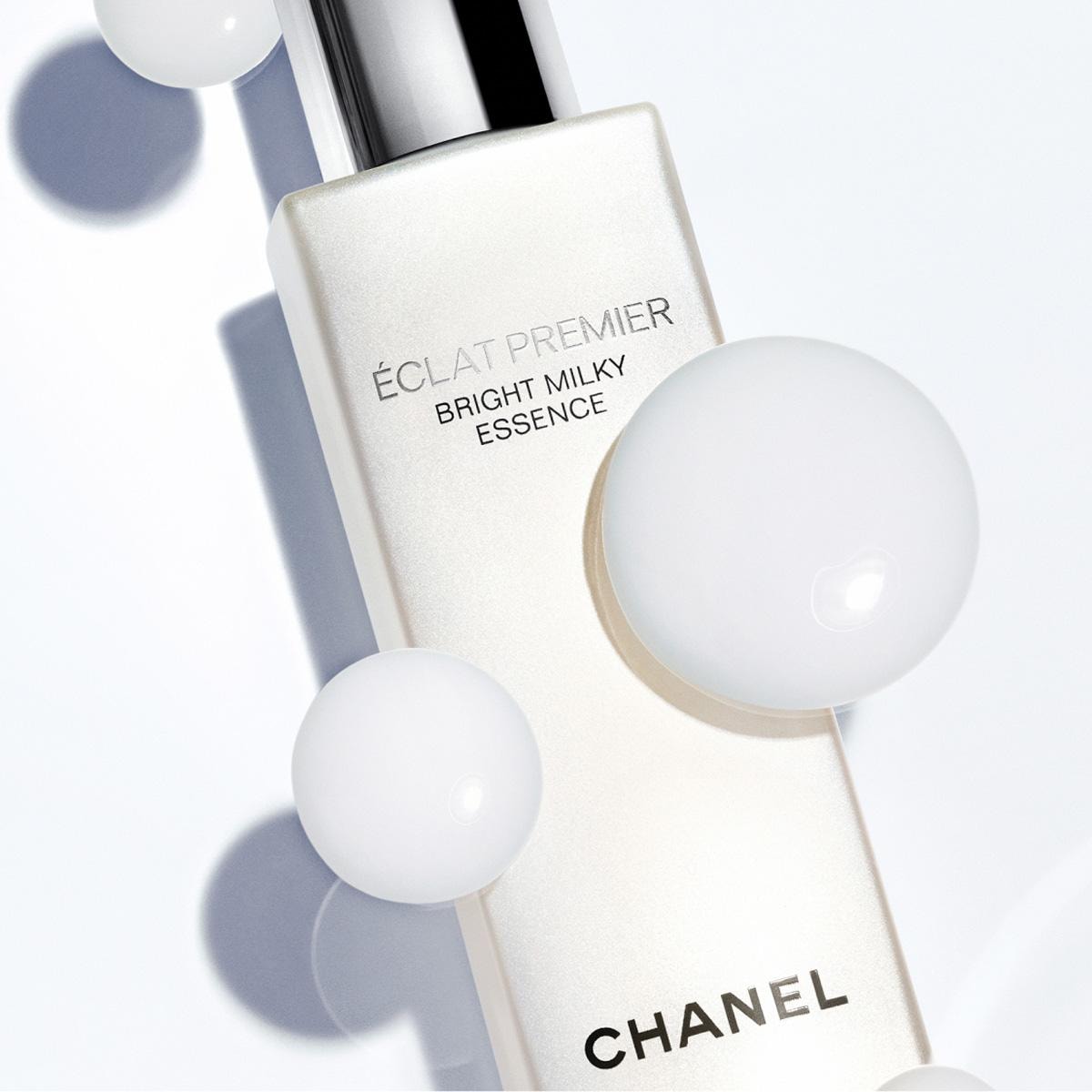 【新品・未使用】CHANEL BRIGHT MILKYESSENCE 100ml Chanel Éclat Premier Bright Milky Essence, 3.4 fl.oz. - Even Skin