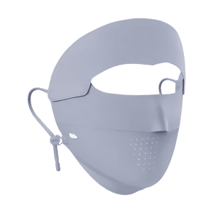 Full Face Sun Protection Mask Gray