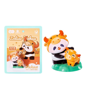 Chengdu Giant Panda Base Official Twelve Constellation Cute Grain Ornament Taurus 40 * 45mm