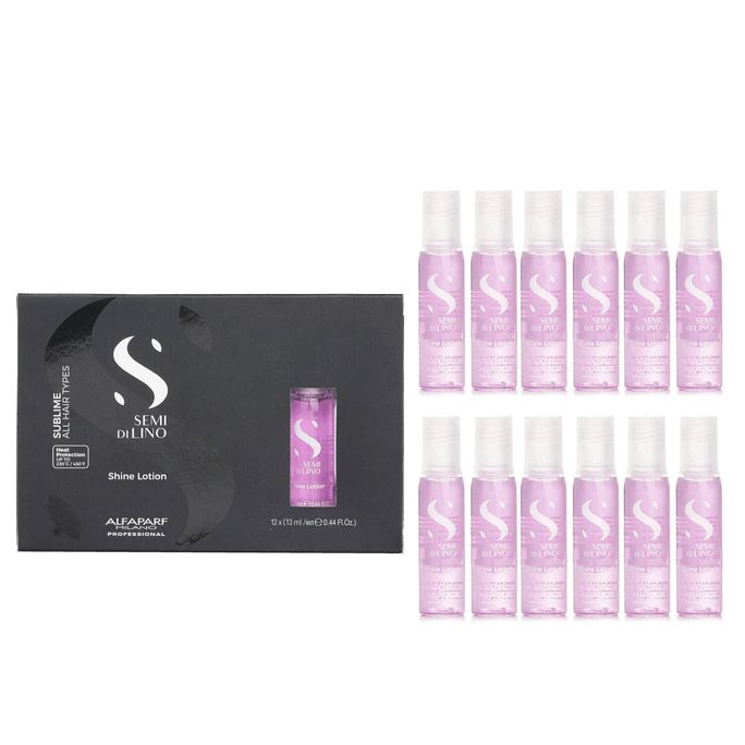Semi Di Lino Sublime Shine Lotion (All Hair Types) 12x13ml/0.44oz