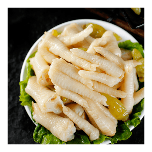 CHUNWEI KITCHEN Cooked Pickled Chicken Feet 400g USDA Certified