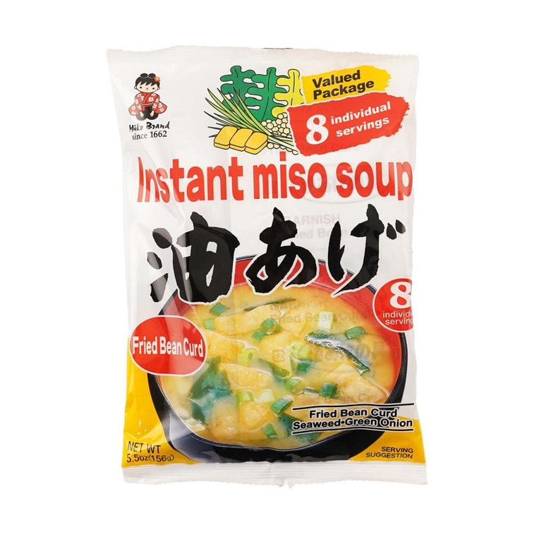 インスタント味噌汁、油揚げ豆腐味、5.5 oz 5