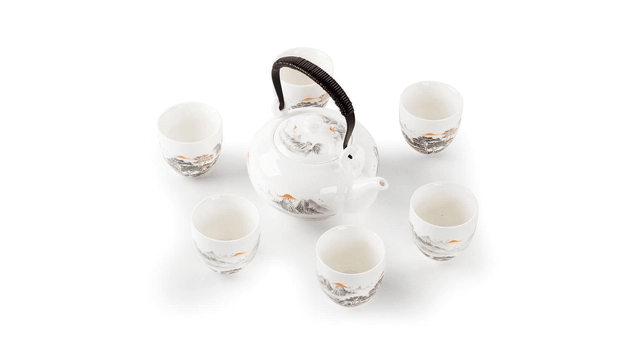 Ceramic Tea Set A 7 Pieces - Yami.com