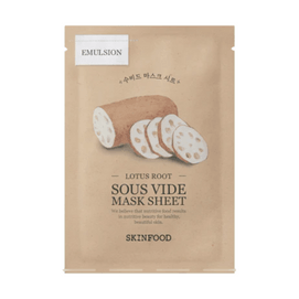 Skinfood Emulsion Lotus Root Sous Vide Mask Sheet 1pc