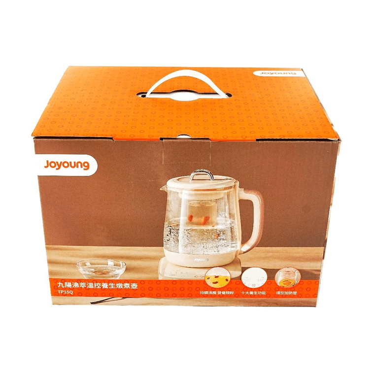 JOYOUNG九阳 沸萃温控养生炖煮壶 全玻璃防溢玻璃茶篮 1.5L TP15Q 7