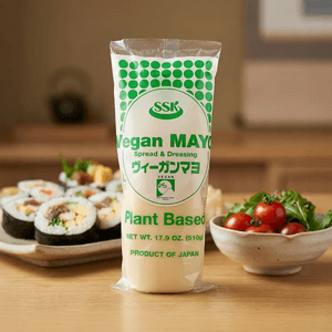 Vegan Mayonnaise Spread & Dressing, 17.9 oz【 Plant Based】【For Sushi, Salad, Takoyaki】