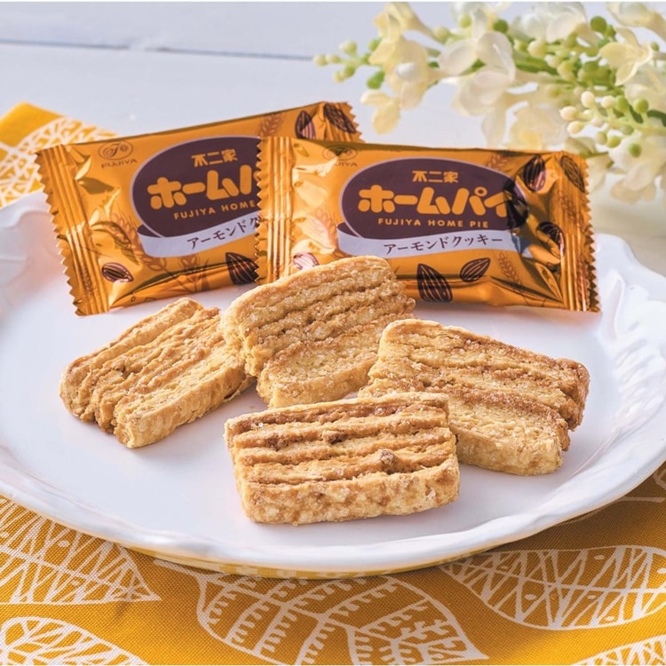 FUJIYA Home Pie Almond Cookie, 4.76 oz - Yami.com