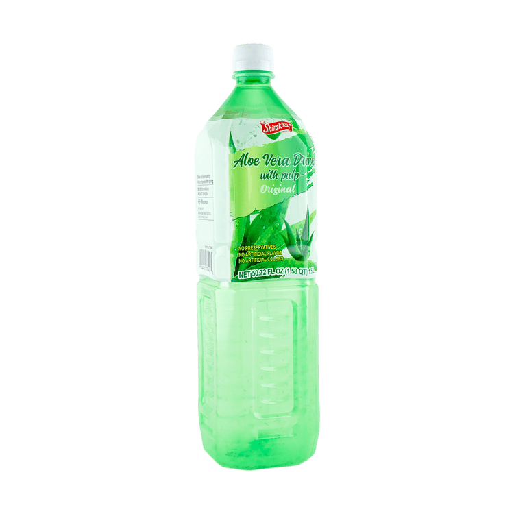 SHIRAKIKU Aloe Vera Juice, Original Flavor, 50.72 fl oz - Yami.com