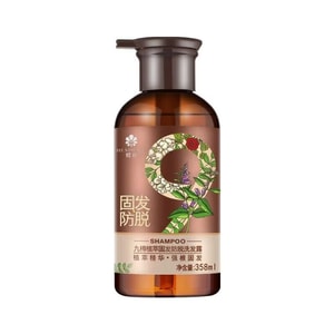 Jiuzun Plant Extract Hair Strengthening and Anti-Hair Loss Shampoo 358ml/ Bottle (Domestic Brand) 