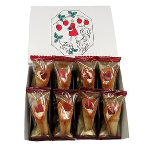 [일본 직송] 슈퍼 인터넷 셀러브리티 시리즈 도쿄 오드리 딸기 밀크롤 8개입