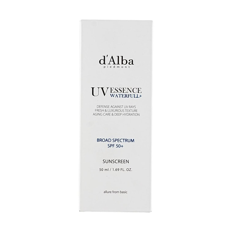 韩国D'ALBA黛尔珀 水感精华防晒霜 24H保湿 SPF50+ 50ml 抗老修护 深层保湿 提升持妆 敏感肌可用 5