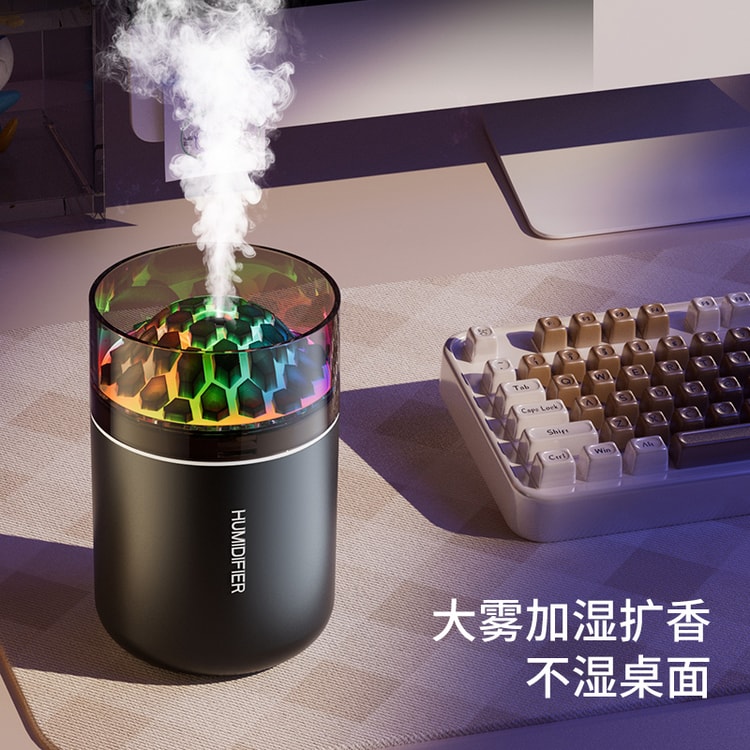 Jingya Home ひび割れビーハイブ 火山加湿器 車/USB対応 ミニホーム