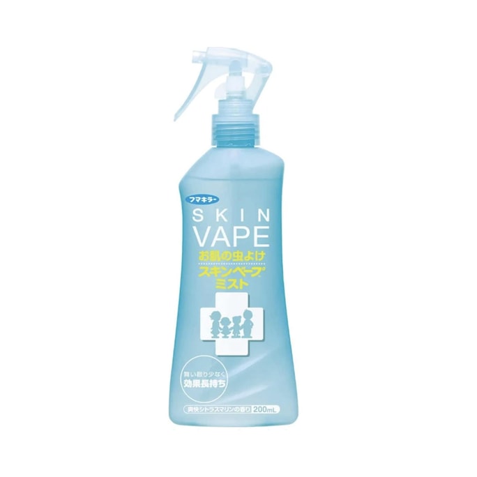 【日本直送、正規品保証】VAPE 未来の赤ちゃん＆妊婦用 天使の虫除けスプレー、屋外用虫除けウォーター、ブルー、200ml