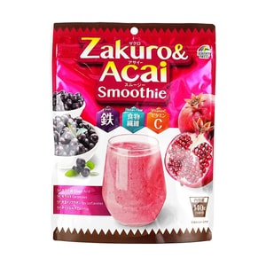 日本UNIMAT RIKEN 石榴&巴西莓奶昔 高花青素抗氧化代餐 14杯份