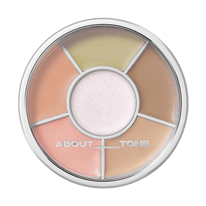 韩国ABOUT TONE 多色设计调色遮瑕盘 四合一多功能盘 提亮高光阴影修容遮瑕亮片点缀 #01 Basic