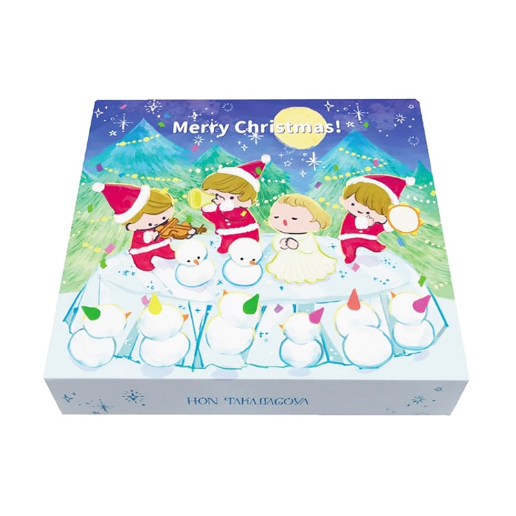日本からの直送】日本本高砂屋 クリスマスチョコレートキャンディ