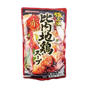 鍋三昧 比内鶏スープ 韓国風甘辛味 21.16オンス