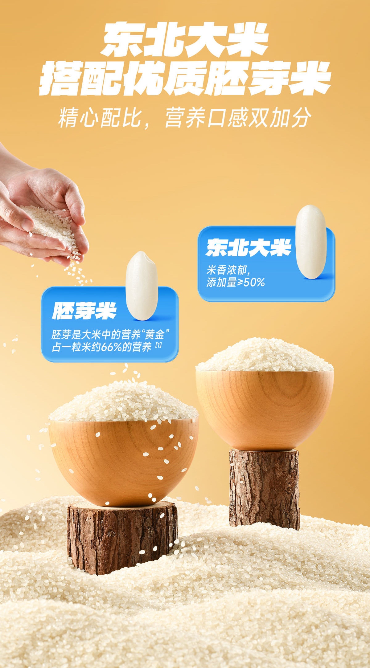 小鹿蓝蓝 胚芽米饼 宝宝磨牙零食海苔米饼小圆饼送儿童60g/包