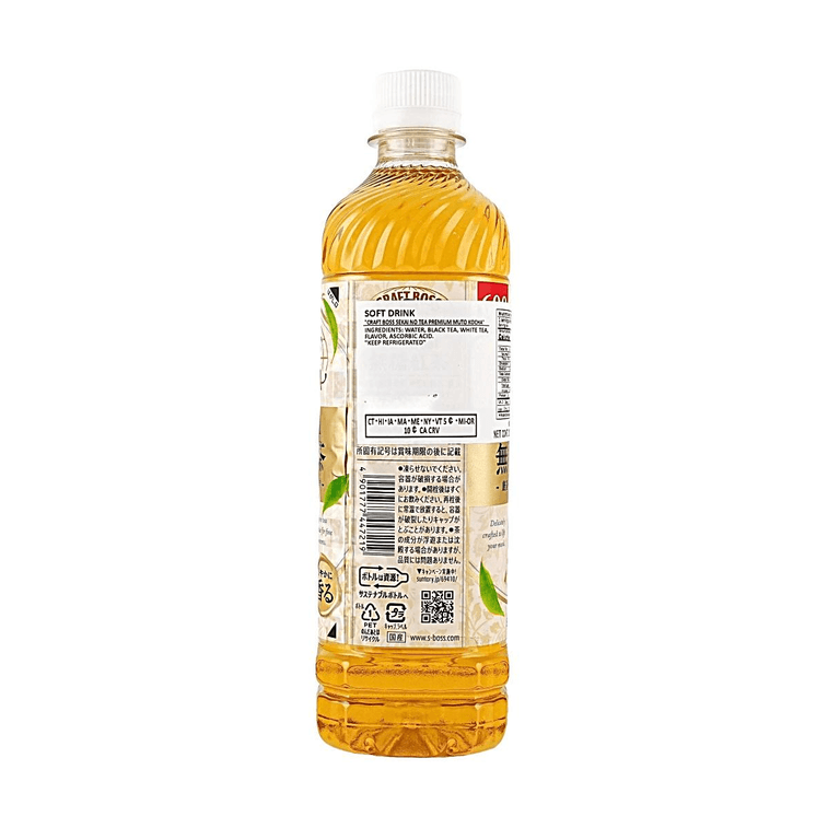 日本SUNTORY三得利 CRAFT BOSS 世界红茶 无糖红茶 600ml【0糖0脂0卡】 4