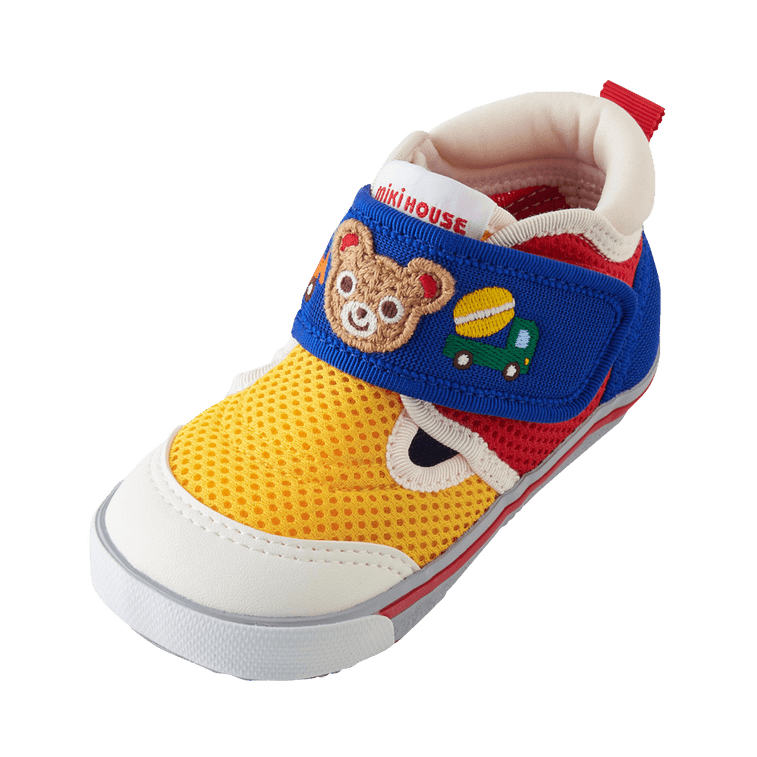 MIKIHOUSE 日本制透气拼色学步布鞋 16cm 460g 7