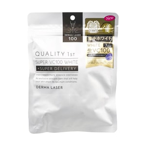 Derma Laser Super Vc100 White Mask 7pcs