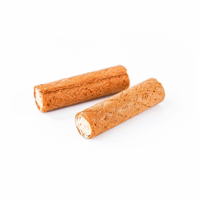 台湾孔雀 孔雀卷心酥 咖啡味63g 10