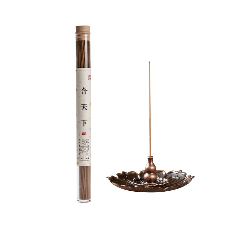 【Imperial Recipe of Southern Tang】Harmony Incense Sticks 20g Natural Melon, Longan, Sandalwood & Honey. Aids Sleep, Blends Fruity & Woody Scents. 6