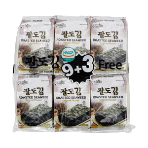 Roasted Seaweed, Original Flavor, 0.18oz*12 Packs