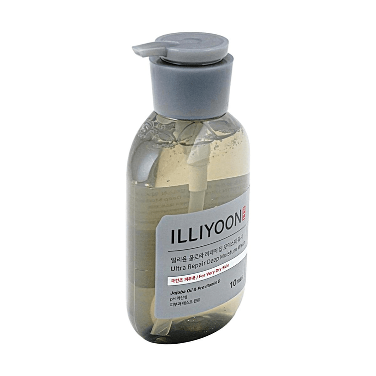 ILLIYOON Ultra Repair Deep Moisture Wash For Very Dry Skin Jojoba Oil Provitamin D pH Balanced 10 Free【Deep Hydrating Re 4
