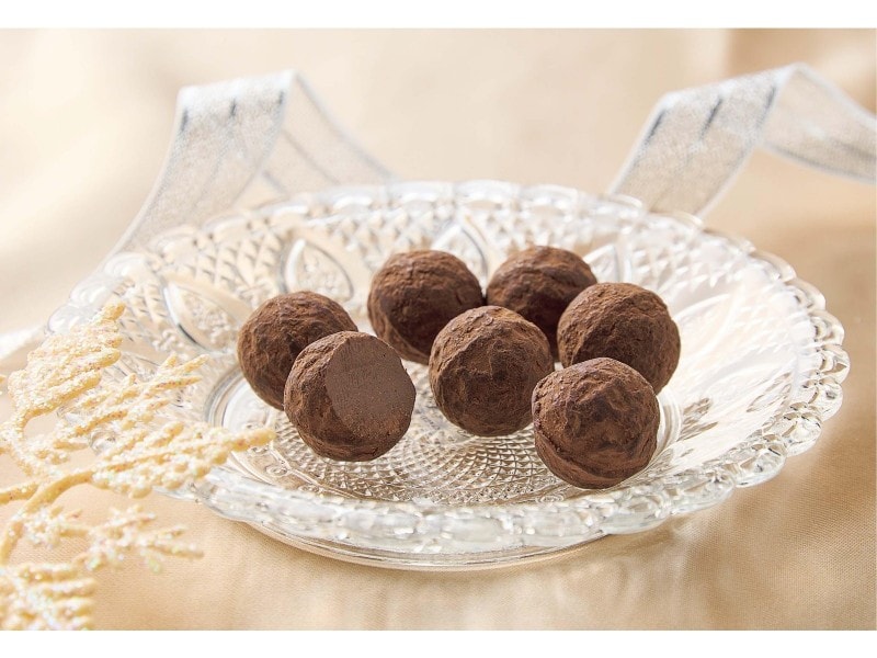 日本 BOURBON 波路梦 冬季可可松露巧克力 80g