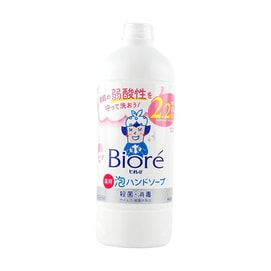 日本KAO花王 BIORE碧柔 泡沫洗手液補充裝替換裝 水果味 430ml 2024年最新