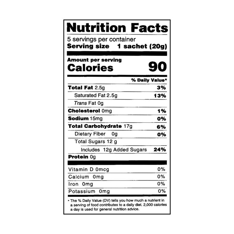 Thai Tea Latte Powder 20g * 5bags 5