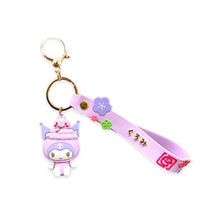 【日本直郵】日本 SANRIO三麗鷗 Characters十二生肖蛇玩偶掛件鑰匙孔庫洛米