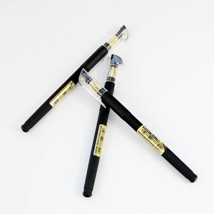  Stationary  BLACK GOLD series gel pen AGPA4002  black  ink  0.5mm 12 Pcs/Set.