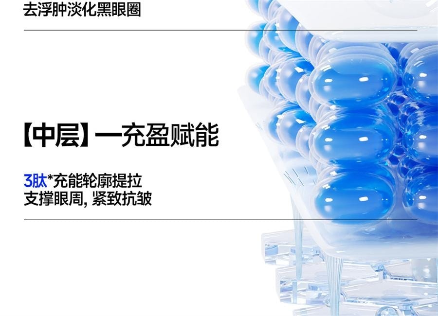 【中国直邮】 oiu 青春肌源焕亮眼霜 抗皱紧致眼周淡化眼袋细纹补水保湿熬夜熊猫眼精华霜 20g/支