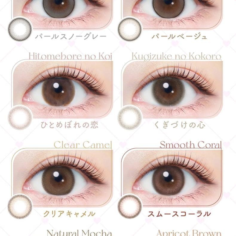 【日本美瞳/日本直郵】新木優子evercolor 1day Natural 日拋美瞳Pearl Snow Gray 珠光灰「灰色系」20片裝預定3-5天度數-2.25(225) DIA:14.5mm | BC:8.7 mm