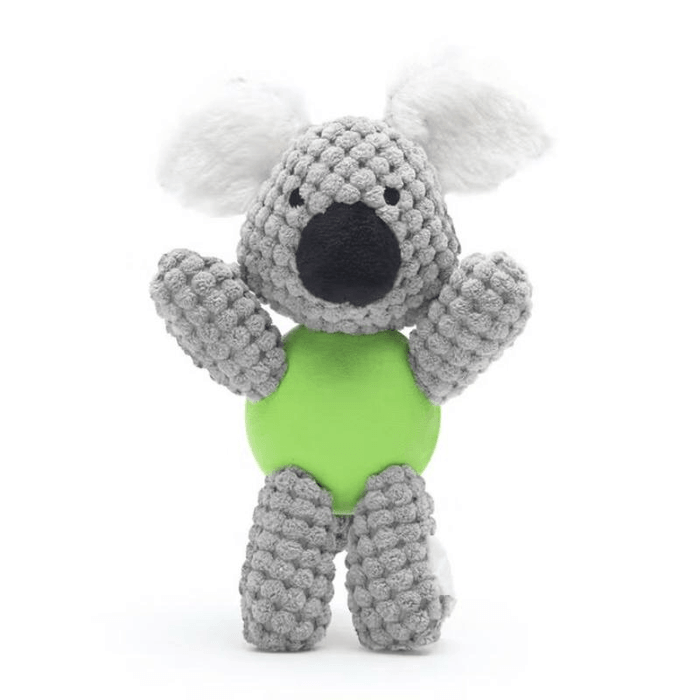 Itebu Fur Teddy Dog Toy for Teeth Grinding and Durability - 1 piece