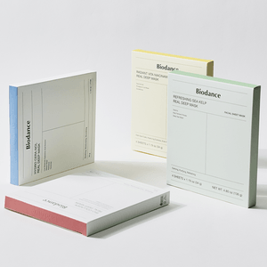 Blue Hydro Cera-nol + Pink Bio-Collagen + Green Sea Kelp + Yellow Radiant Vita Niacinamide Mask, 4ea*4【Value Pack】