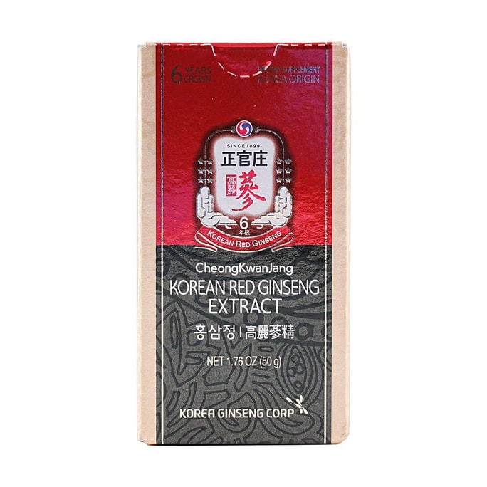 6-Year-Old Red and Korean Ginseng Concentrated Extract in Red Ginseng Paste, 1.8 oz.